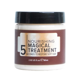 nvyue Magical Keratin Treatment Mask, Advanced Molecular Roots Conditioner for Dry & Damaged Hair, 5 Seconds Restore Soft Hair (80ml)