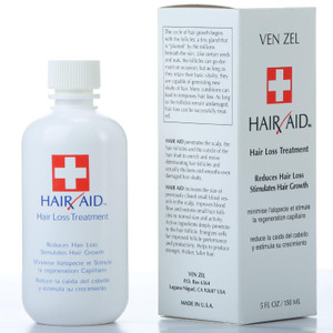 REXSOL Hair Aid Hair Loss Treatment | Stimulates Hair Growth | With pure Vitamin C & E | Yeast Cell Derivatives | Ginseng, Rosemary, Burdock & Ginkgo