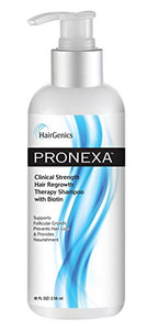 Hairgenics Pronexa Clinical Strength Hair Growth & Regrowth Therapy Hair Loss Shampoo With Biotin, Collagen, and DHT Blockers for Thinning Hair, 8 fl