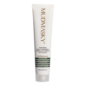 MUDMASKY Hair Mask Scalp Treatment & Miracle Shampoo 3in1 75ml / 2.5FL. OZ.