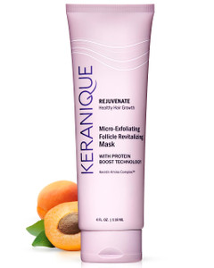 Micro Exfoliating Mask for Scalp & Hair - Keranique Clarifying Scalp Scrub for Women - Cleansing & Moisturizing Scalp Detox Conditioner - Creates Fou