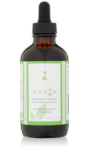 Rasin Castor Oil Organically Brilliant Haitian Black Castor Oil. (Original, 4 Fl Oz)