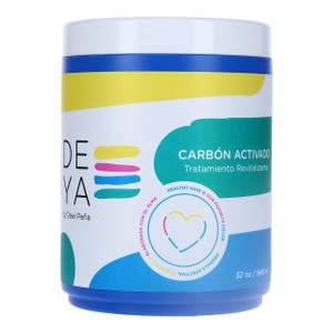 DEYA Carbon Activado- Activated Charcoal Mask for Deep Hydration and Repair Very Damaged Hair and Split Ends (32 OZ)