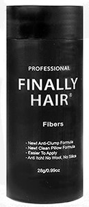 Hair Building Fibers Golden Medium Blonde Hair Loss Concealer Fiber 28 Gram .99oz Refillable Bottle by Finally Hair (Golden Medium Blond)