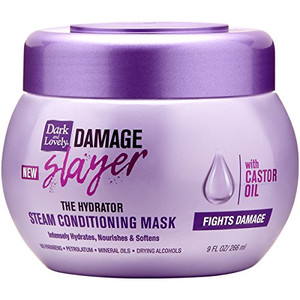 Dark and Lovely Damage Slayer The Hydrator Steam Conditioning Mask, 9 Ounce (Packaging May Vary)