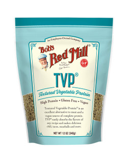 Bob's Red Mill TVP, 12oz (Pack of 4) - Vegan, Made in USA, Unflavored, Kosher