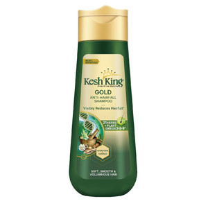 KESH KING Anti Hairfall Shampoo | with 21 Ayurvedic Herbs & Aloe Vera | Provides Healthy Nourished Scalp | for Shiny & Smooth Hairs | 6.76 Fl Oz/200m