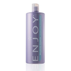 Enjoy Balancing Shampoo, Sulfate-Free Strengthening Formula, Gently Cleanses and Controls Frizz for All Hair Types, Smoothness and Shine with Cleanse