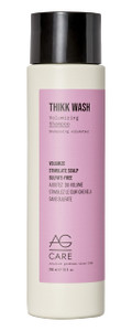 AG Hair Thikk Wash Volumizing Shampoo - Cleanse Scalp and Add Volume - Exclusive Regenerative Complex, 10 Fl Oz