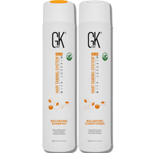 GK HAIR Balancing Shampoo and Conditioner Set for Oily Hair Upto 72-Hour Freshness Best Shampoo and Conditioner for Greasy Scalp Build Up Dirt, Skip