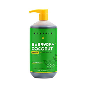 Alaffia EveryDay Coconut Shampoo, Hydrating and Deep Cleansing for Normal to Dry Hair. Made with Fair Trade Coconut Oil and Ginger, Cruelty Free, No