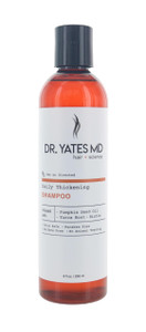 Dr. Yates MD Hair + Science Daily Thickening Shampoo, Adds Volume and Supports Prevention of Hair Loss, For Men and Women (8 Fl Oz)