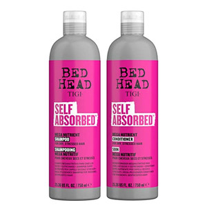 Bed Head by TIGI Self Absorbed Shampoo and Conditioner Set for Dry Hair, Nourishing and Strengthening Frizz Control Hair Care Duo, 25.36 Fl oz, 2 Pac