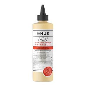 dpHUE Apple Cider Vinegar Hair Rinse Lite, 8.5 oz - Shampoo Alternative, Scalp Cleanser & Post Workout Rinse - Wont Weigh Fine Hair Down - Removes B