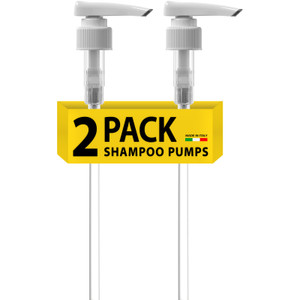Bar5F Universal Shampoo & Conditioner Pump for 1 L / 33.8 oz Bottles | Fits 1? Neck Bottles | Replacement Dispensing Pump Top for Soap, Lotion & Body