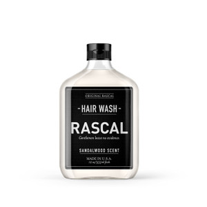 Rascal Hair Wash for Men - Natural Men's Shampoo with Coconut Oil & Aloe, Hydrating, Deep Cleansing, and Nourishing Formula, Shampoo for All Hair Typ