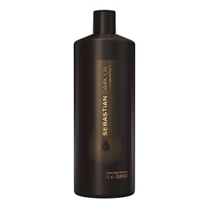 Sebastian Professional Dark Oil Lightweight Shampoo | Infused with Jojoba & Argan Oil | 33.8 fl oz