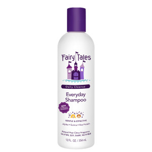 Fairy Tales Daily Cleanse Everyday Kids Shampoo - Gentle Natural Defining Shampoo, Tangle Free, Moisturizing and Hydrating Formula, Clean and Natural