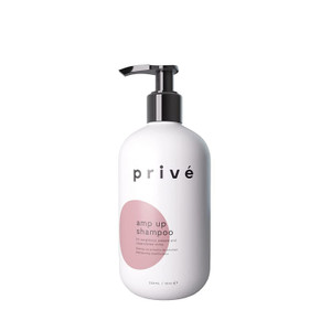 Privé Amp Up Volumizing Shampoo for Fine, Thin Hair - Lightweight, Sulfate-Free Hair Shampoo for Women & Men - Adds Body, Lift & Shine and Refreshes