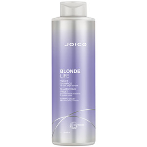 Joico Blonde Life Violet Shampoo | For Cool & Bright Blonde Hair | Neutralize Brassy Tones | Banish Yellow Tones | Boost Shine | Sulfate Free | With
