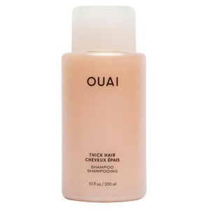 OUAI Thick Shampoo - Moisturizing Shampoo with Keratin, Marshmallow Root, Shea Butter, Avocado Oil for Thick Hair - Strengthens & Hydrates Strands -