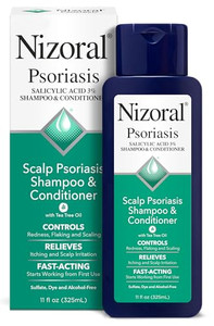 Nizoral Psoriasis Shampoo & Conditioner - Effective Scalp Psoriasis Treatment, 11 Ounce