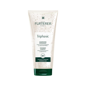 Rene Furterer TRIPHASIC Thickening Shampoo  For Thinning Hair  Improves hair density & strength  Scalp Nutrition  Rosemary Oil - For Men & Women