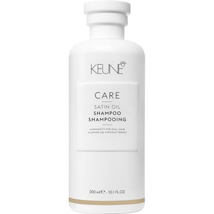 Keune Care Satin Oil Shampoo, Moisturizing & Shine-Enhancing Cleanser for All Hair Types, 10.1 Fl Oz