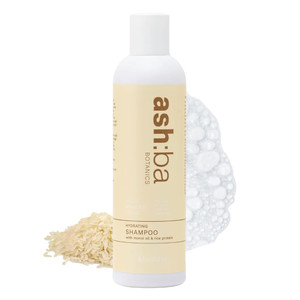 Ashba Botanics Hydrating Shampoo For Dry & Dehydrated Hair| Mildly Cleanses, Soothes Scalp With Green Tea Extract, Shea Butter | Hair Shampoo for Cur