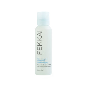 FEKKAI Super Strength+ Protein PowerBond Shampoo - 2 oz - Bonds, Repairs, and Protects for 3X Stronger Hair - Free of Sulfates, Parabens, Phthalates