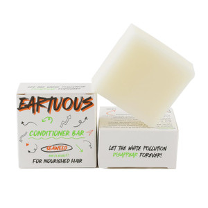 Sea Weed Solid Conditioner Bar for All Type Hair, Soothing Formulation Reduces Irritation and Moisturises the Scalp. Bring a New Fluffy Feel.