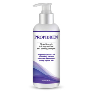 Hairgenics Propidren Hair Growth Shampoo with Biotin, Keratin, and Powerful DHT Blockers to Nourish, Stimulate Hair Follicles, and Regrow Thinning an