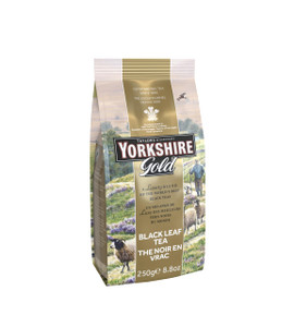 Yorkshire Tea, Gold, Loose Leaf Tea, Black Tea, 8.8 Ounce, Premium Blend, Rich, Smooth, and Satisfying, Classic British Breakfast Blend, Caffeinated,