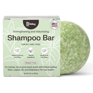 The Earthling Co. Shampoo Bar - Promote Hair Growth, Strengthen & Volumize All Hair Types - Paraben & Sulfate Free formula with Natural, Vegan Ingred