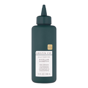 Kristin Ess Hair Scalp Purifying Micellar Shampoo for Deep Cleansing + Scalp Hydrating - Removes Build Up, Shine Boosting, Vegan, Sulfate Free Shampo