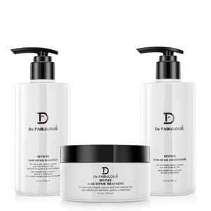 De Fabulous Reviver Shampoo, Conditioner and Treatment Set (8.5 fl oz)
