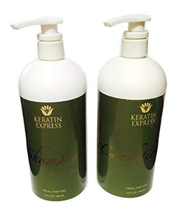 Keratin Express Sulfate Free Shampoo Ultra Hydrating Conditioner (Set of 2), 32 fl oz