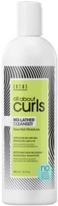 ALL ABOUT CURLS No-Lather Cleanser Shampoo | Essential Moisture | Gentle Cleansing | Suds-Free | All Curly Hair Types | Vegan & Cruelty Free | Sulfat