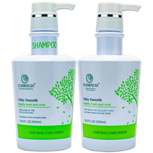 Xiaomoxuan Natural Tea Tree Collagen Shampoo and Vegan Hair Mask Hydrating Set - Deep Conditioner for Dry Damaged Hair, Color-Treated and Bleached Ha