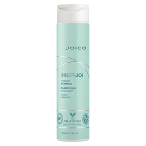Joico InnerJoi Hydrate Shampoo | For Dry Hair & Scalp | Sulfate & Paraben Free | Naturally-Derived Vegan Formula | 10.1 Oz