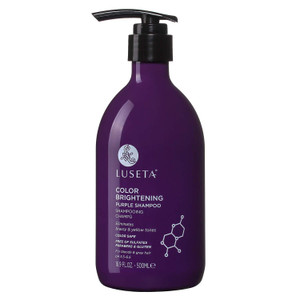 Luseta Color Brightening Purple Shampoo for Blonde and Gray Hair -Infused with Cocos Nucifera Oil to Help Nourish, Moisturize and Condition hair, Sul