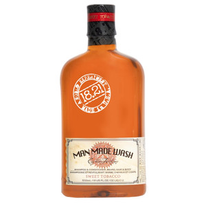 18.21 Man Made Original Sweet Tobacco 3-in-1 Body Wash, Shampoo, & Conditioner for Men, All Hair & Skin Types, Strengthens and Moisturizes in a Manly