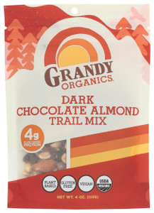 Grandy Organics Organic Dark Chocolate Almond Trail Mix, 4 OZ