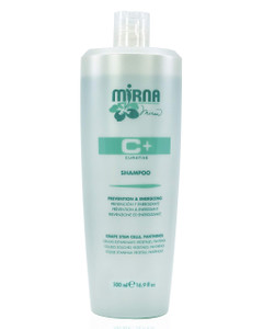Mirna Professional Prevention & Energizing, Anti Hairloss Shampoo. Infused with Grape stem cells, Panthenol, No Sulphate, Gluten Free, No Paraben, an