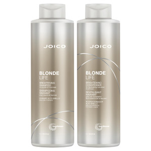 Joico Blonde Life Brightening Shampoo and Conditioner Set, 33.8-Ounce