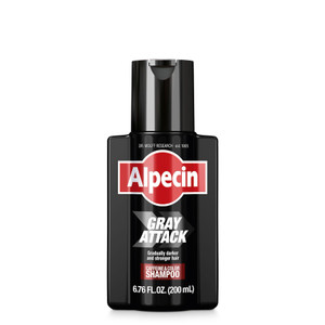Alpecin Gray Attack Caffeine & Color Shampoo, 6.76 Fl Oz