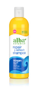 Alba Botanica Repair & Refresh Shampoo, Ocean Surf, 12 Oz