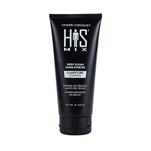 Mixed Chicks HIS MIX Deep Clean Shine Starter Clarifying Shampoo for Men, 6 fl. oz. / 177 ml.