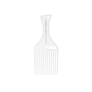 Cricket Ultra Smooth Coconut Hair Pick Comb - Infused with Coconut Oil & Keratin for Frizz-Free Shine and Volume, Ideal for Curly, Thick, and Texture