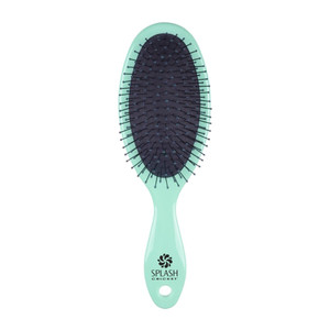 Cricket Splash Hair Detangler Brush for Wet, Dry Detangler Shower Hair Brush for Women And Men, Hairbrush for All Types - Minty Fresh